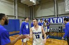 MBBall vs Emmanuel  Wheaton College Men's Basketball vs Emmanuel College. - Photo By: KEITH NORDSTROM : Wheaton, basketball, team photo, MBBall2019